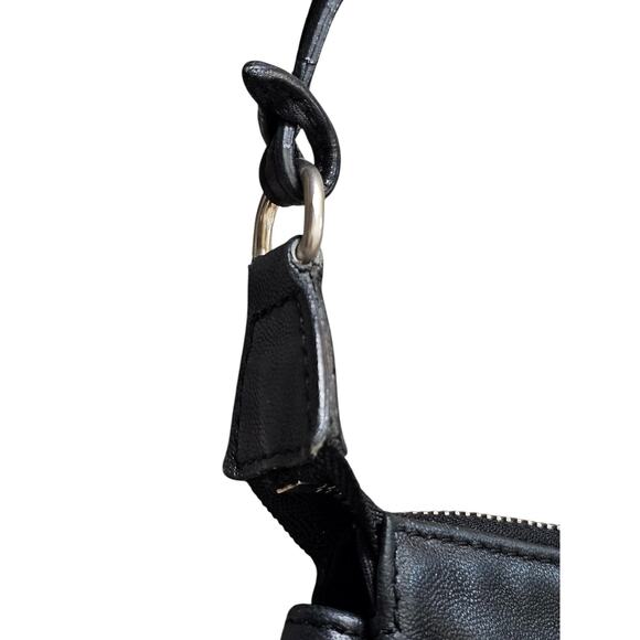 Authentic Jimmy Choo Black Leather Star Studded Small Bag Purse - Picture 8 of 15